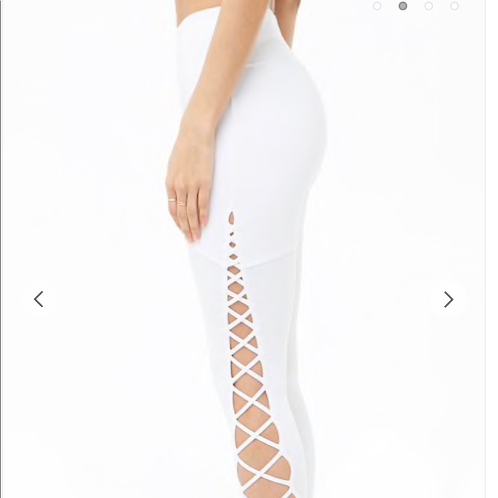 Active Lace Up Leggings - Picture 2 of 6